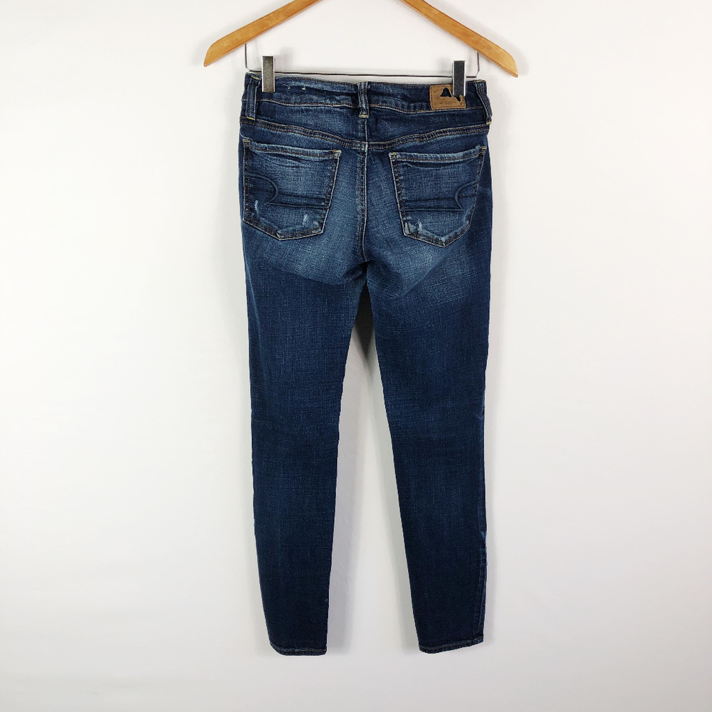 [AMERICAN EAGLE] Destroyed Denim Skinny Jeans - Picture 8 of 8